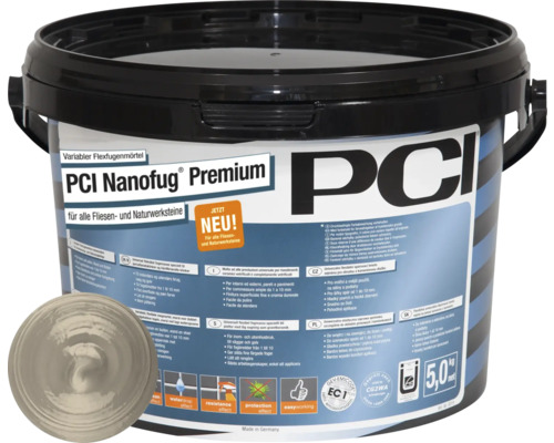 Eimer PCI Nanofug Premium variabler Flexfugenmörtel für Fliesen und Natursteine