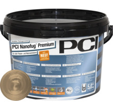 PCI Nanofug Premium flexibler Fugenmörtel für Fliesen und Natursteine im Eimer mit Fliesenfugenmasse