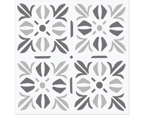 Selbstklebende Wandfliesen Wall TilesCubia 30,5x30,5 cm 6 St. Dekorative Fliese mit floralem Muster