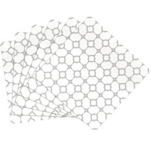 Stapel Servietten mit Muster