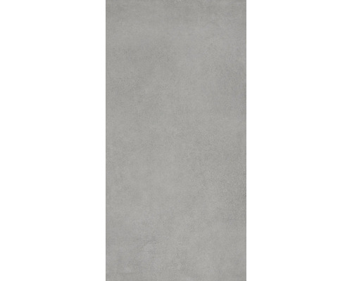 Feinsteinzeug Terrassenplatte Precious Concrete Grey rektifizierte Kante 120 cm x 60 cm x 2 cm Graue Betonfliese