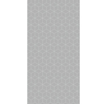 Tapete mit grafischem Würfelmuster