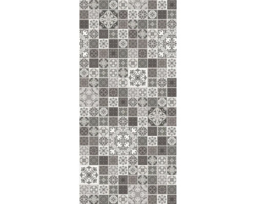 Duschrückwand BREUER Dekor Marokkanische Fliese 210 x 150 cm 9482517000178 Fliesenmuster mit floralen und ornamentalen Motiven
