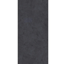 Dunkelgraue Feinsteinzeugfliese mit Steinstruktur