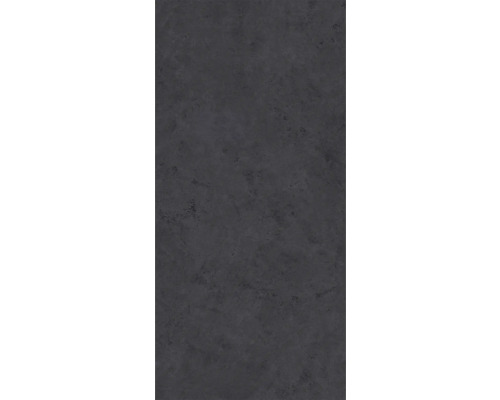 Duschrückwand BREUER Terrazzo Seidenmatt Anthrazit 210 x 125 cm 9482541000213 Graue Bodenfliese mit Steinoptik