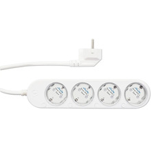 Steckdosenleiste mit vier Anschlüssen