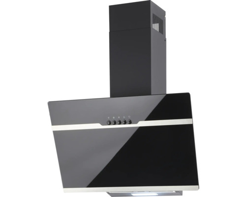 Dunstabzugshaube aus Metall und Glas