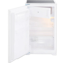 Geöffneter, leerer Kühlschrank für den Innenausbau