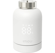 Imou smarter Heizkörperthermostat mit digitalem Display für Temperatur, WLAN- und Batteriestatus.