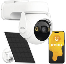 Imou Überwachungskamera mit Solarpanel und Smartphone-App