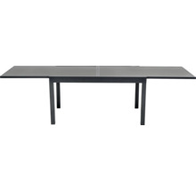 Ausziehbarer Gartentisch mit Gestell