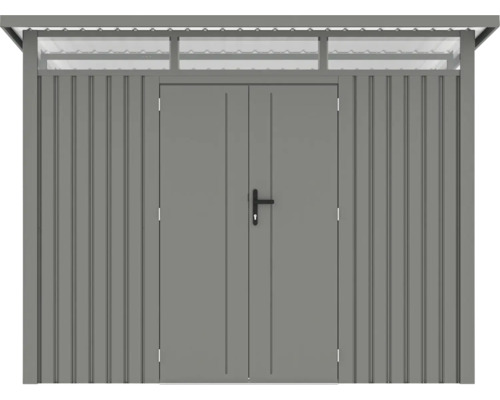 Metall Gerätehaus mit Doppeltür