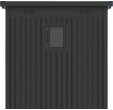 Gartenschuppenwand mit Fenster