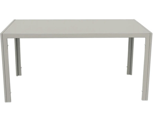 Rechteckiger Gartentisch mit Gestell