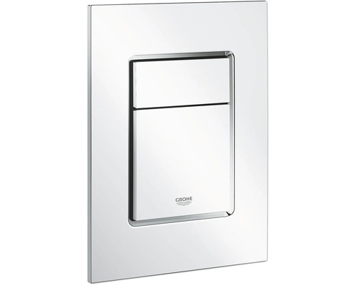 GROHE Betätigungsplatte Skate Cosmopolitan chrom glänzend 37535000 Grohe Betätigungsplatte für Spülkasten