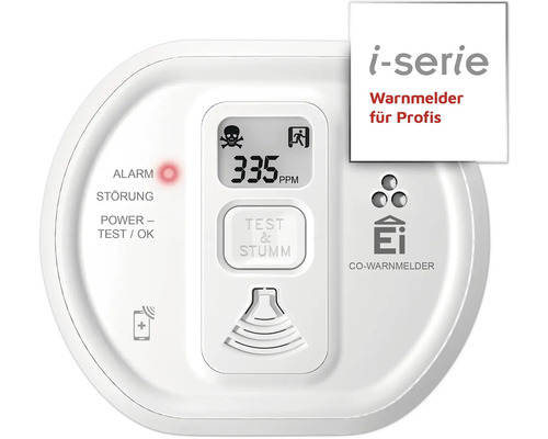 Kohlenmonoxidmelder für Profis der i-serie