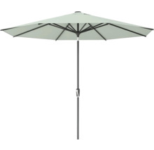 Gartenschirm mit Kurbelmechanismus und achteckigem Schirmdach