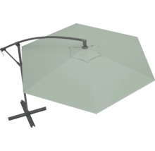 Freiarm-Sonnenschirm mit Fußkreuz