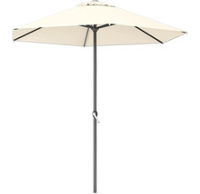 Quadratischer Sonnenschirm mit Mittelstock