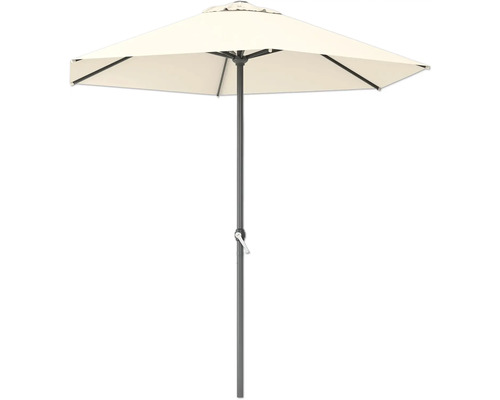 Quadratischer Sonnenschirm mit Mittelstock