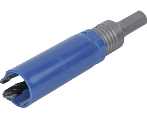 Universal Lochsäge Wolfcraft Hartmetall Ø 25 mm inkl. Schaft, Bohrer Bohrkrone mit Zentrierbohrer