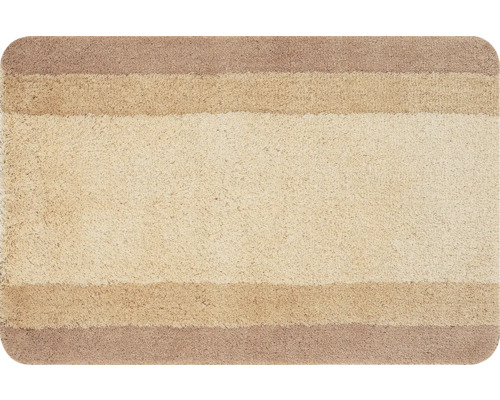 Rechteckige Badematte mit Streifenmuster