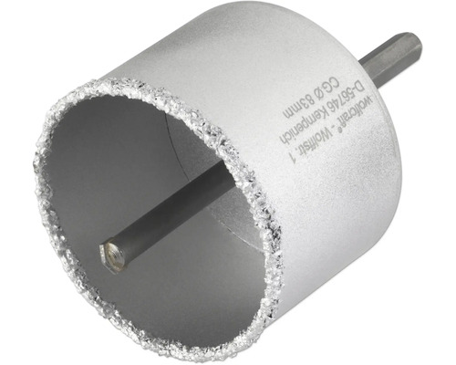 Wolfcraft Fliesenbohrer mit 83 Millimeter Durchmesser