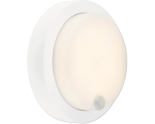 Weiße Wandleuchte mit Bewegungssensor