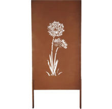 Gartenzaun mit Pflanzendesign