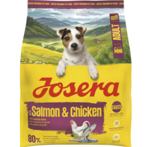 Josera Adult Mini Hundefutter mit Lachs und Huhn in der Verpackung