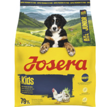 Josera Kids Hundetrockenfutter mit Huhn und Reis für Junghunde