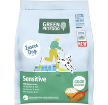 Green Petfood Sensitive Hundefutter mit Insekten und Reis, geeignet für ausgewachsene Hunde
