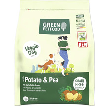 Green Petfood Veggie Dog Trockenfutter mit Kartoffel und Erbse