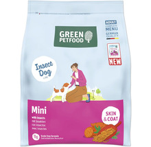 Green Petfood Insect Dog Mini Trockenfutter für ausgewachsene Hunde mit Insekten