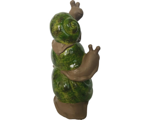 Dekorative Schneckenfigur für den Garten