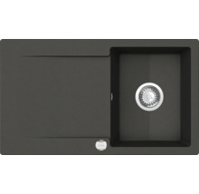 Spüle aus Stein mit Abtropffläche