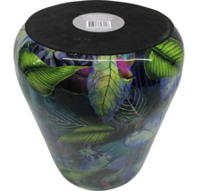 Dekorative Blumenvase mit floralem Muster