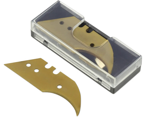 Bogenschneider mit Ersatzklingen in Kunststoffbox