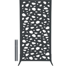 Sichtschutzelement mit Durchbruchmuster für den Aussenbereich