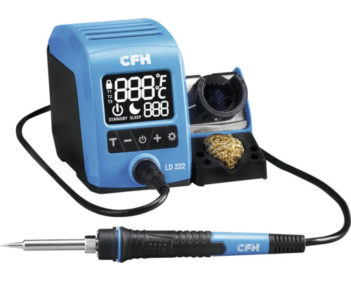 Lötstation CFH 52222 CFH Lötstation mit Digitalanzeige und Lötkolben