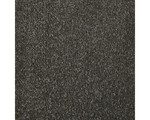 Teppichboden Velours Ines braun FB95 400 cm breit (Meterware) Nahaufnahme eines dunklen Teppichbodens