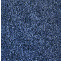 Nahaufnahme eines blauen Teppichs