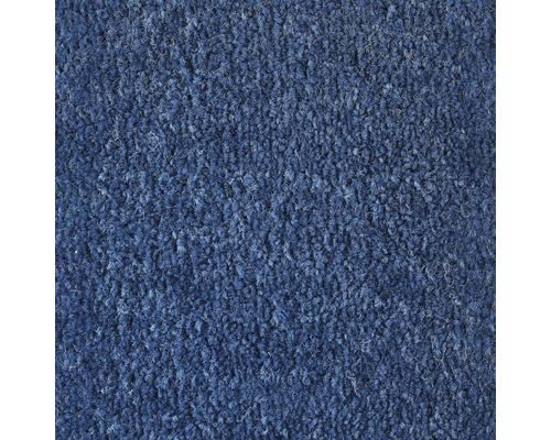 Nahaufnahme eines blauen Teppichs