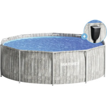 Marimex Frame Pool mit Holzverkleidung und Skimmer