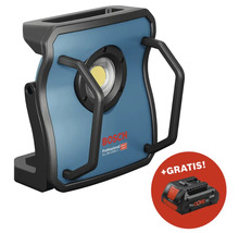 Bosch Logo Akku Baustrahler mit Gratis Akku