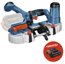 Bosch Akku-Bandsäge mit zusätzlichem Akku