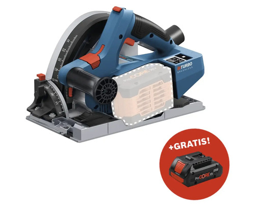 Akkukreissäge mit zusätzlichem Akku als Gratiszugabe