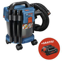 Bosch Professional Nass- und Trockensauger mit Zubehör und gratis Akku