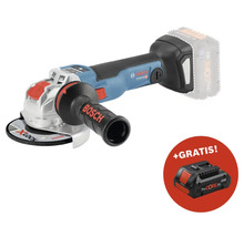 Bosch Akku-Winkelschleifer mit X-Lock System und Zusatzakku