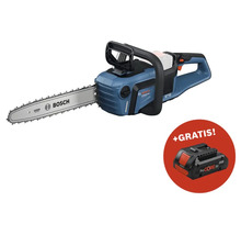 Akku Kettensäge mit zusätzlichem Akku